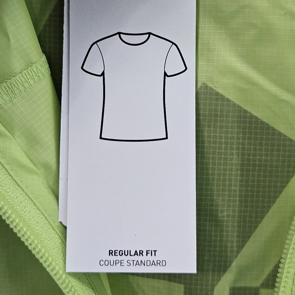ADIDAS Women's Aeroready Lime and‎ Black Windbreaker Running Jacket Size Small